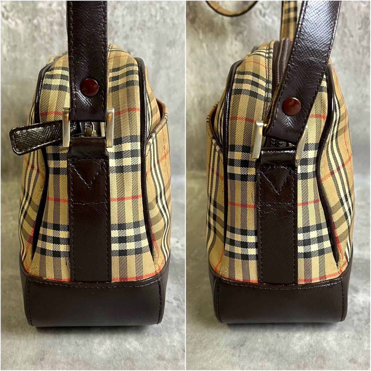 ✨良品✨BURBERRY バーバリー ショルダーバッグ トートバッグ ノバ