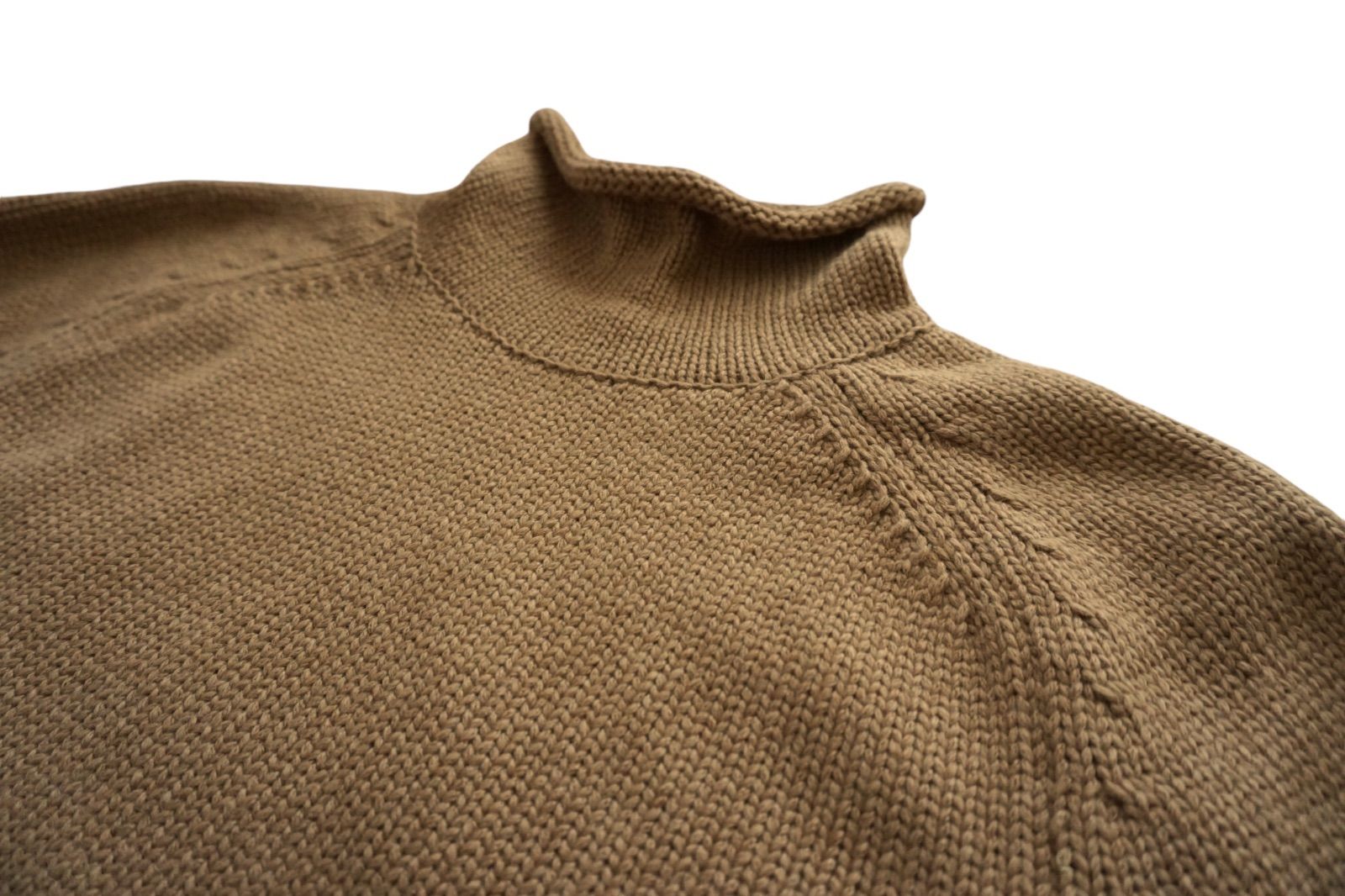 SALE／50%OFFHEUGN⁄Earl Camel Knit NANO universe 【新品】HEUGN 