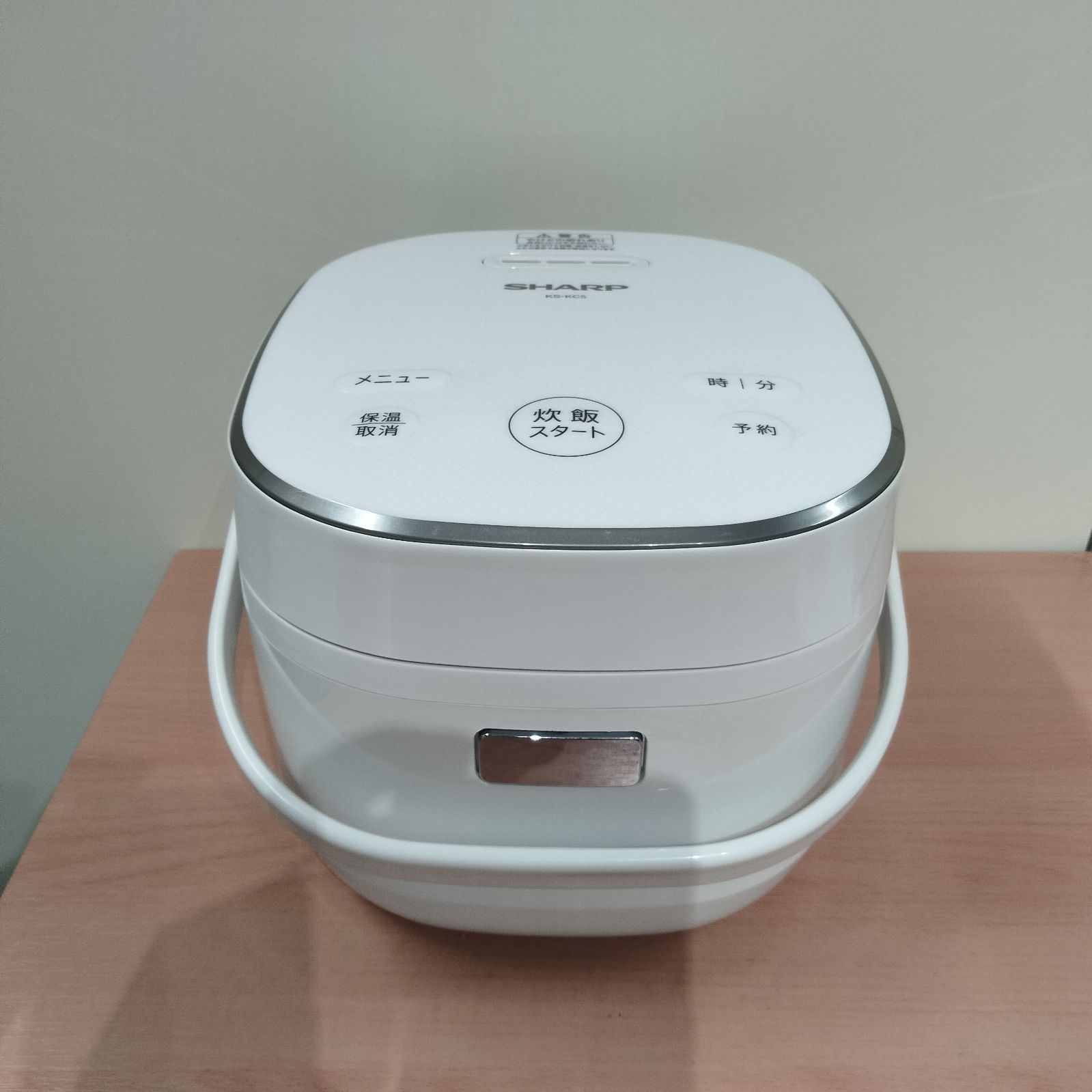 SHARP マイコンジャー炊飯器 KS-CF05C-W SHARP マイコンジャー炊飯器 KS-CF05C-W