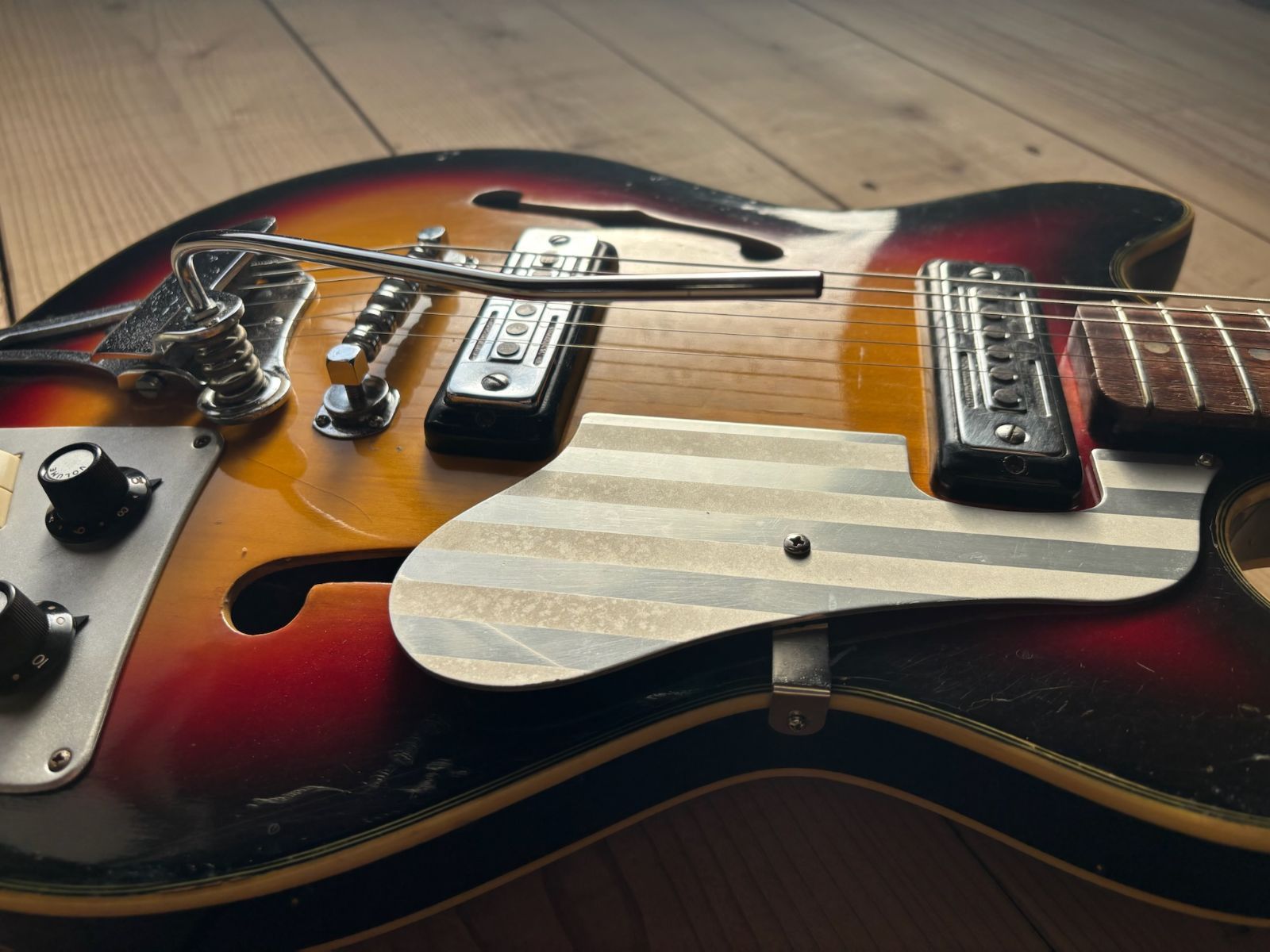 お値下げ]TEISCO EP-2L テスコ シンラインフルアコ エレキギター 