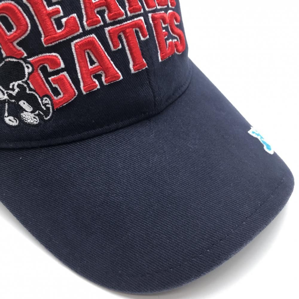 ☆値下げ☆パーリーゲイツ×PEANUTS キャップ ネイビー レッド