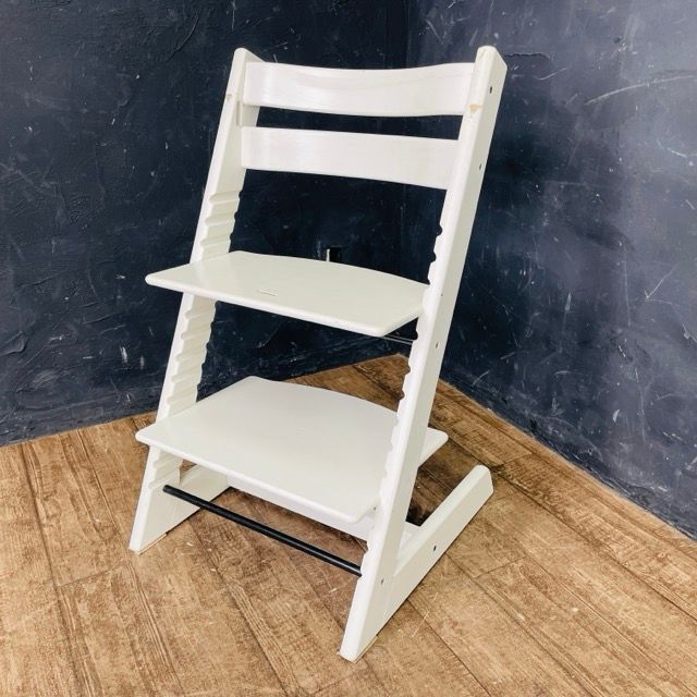 ストッケ トリップトラップ ベビーチェア STOKKE TRIPP TRAPP 子ども椅子 高さ調整 北欧 ホワイト 家具|900554