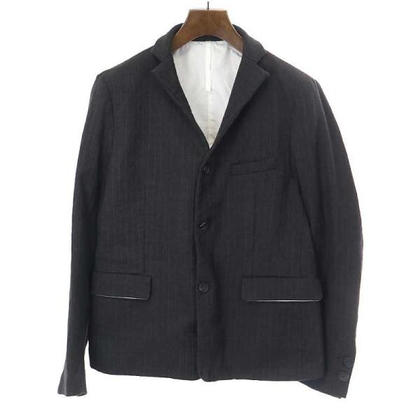 バーグファベルの黒のテーラードジャケット バーグファベルチロルジャケット