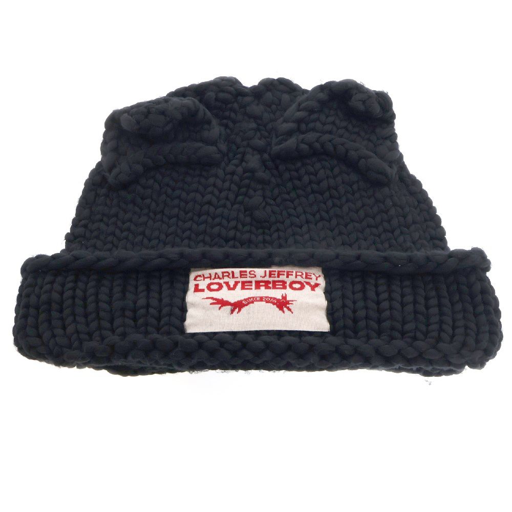 CHARLES JEFFREY LOVERBOY チャールズジェフリーラバーボーイ Supa Massive Ears Beanie 42160102 スーパーマッシブ イヤー ケーブルニット ビーニー CHARLES JEFFREY LOVERBOY (チャールズジェフリーラバーボーイ) Supa