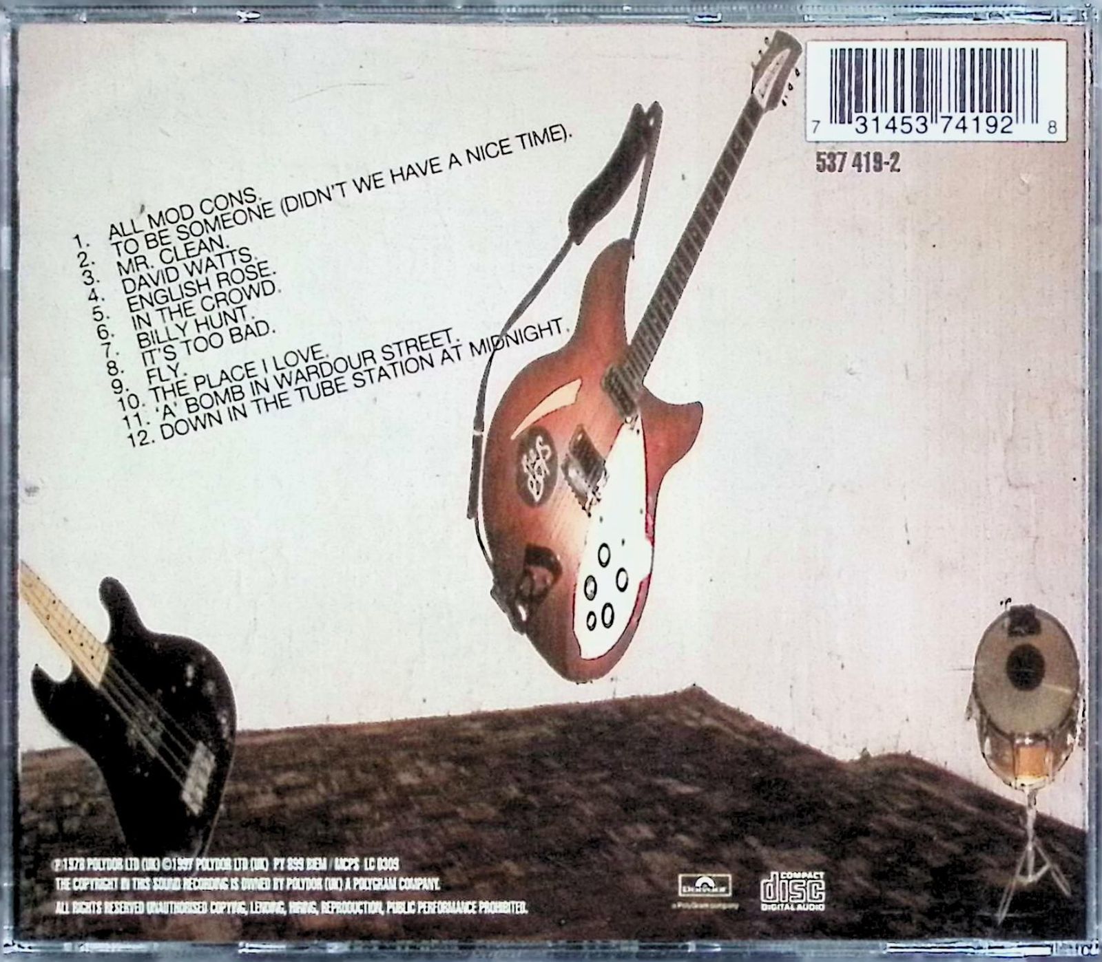 The Jam All Mod Cons CD 他 ザ・ジャム All Mod Cons : The Jam | HMV&BOOKS online - UICY7286