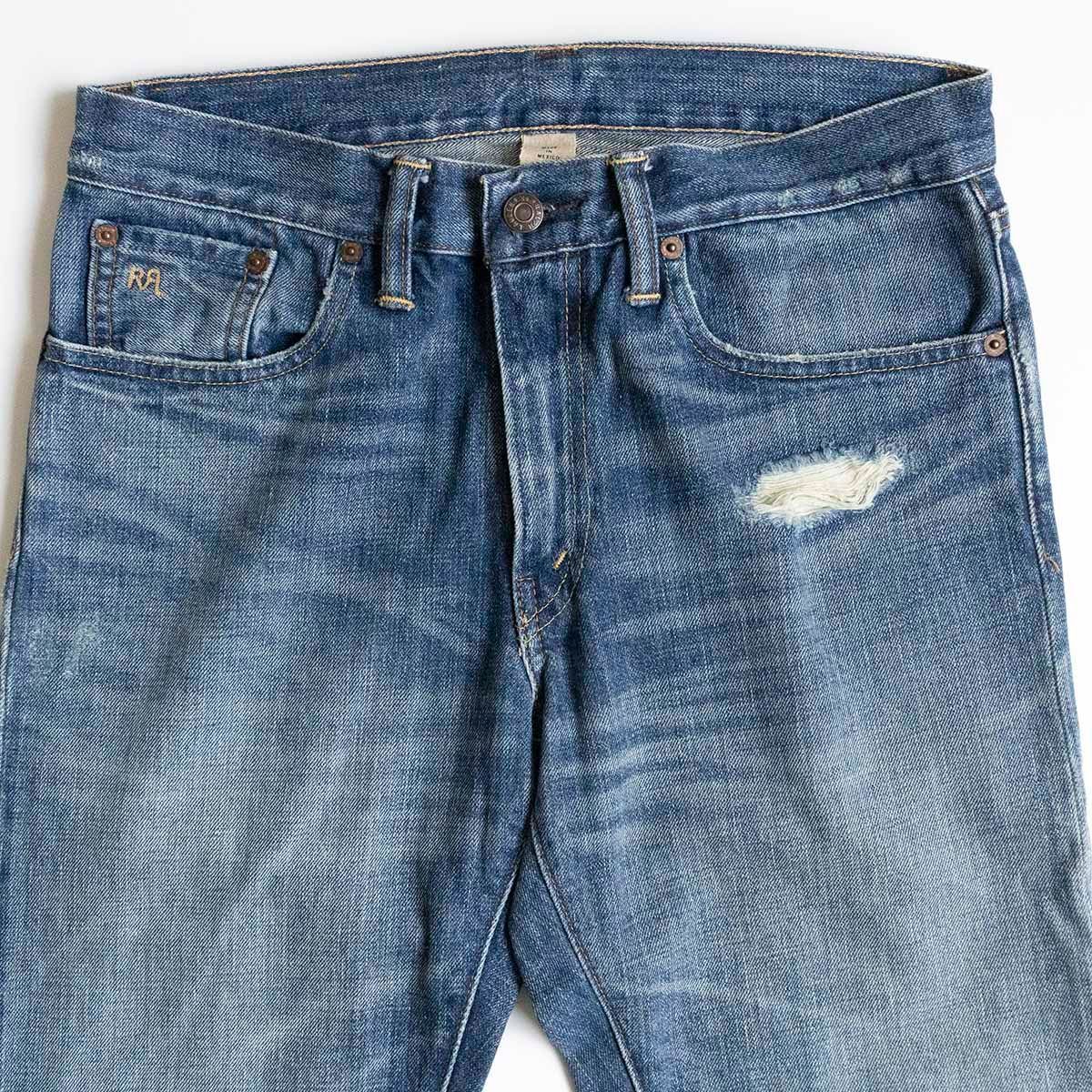 美品】RRL【SLIM NARROW JEANS】29×30 スリムナロージーンズ デニム 