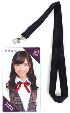 中古】小物(女性) 西野七瀬(乃木坂46) チケットホルダー＆ネック