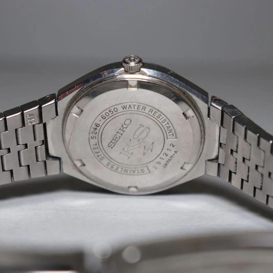 1970年代】SEIKO KING SEIKO VANAC SPECIAL 5面カットガラス仕様