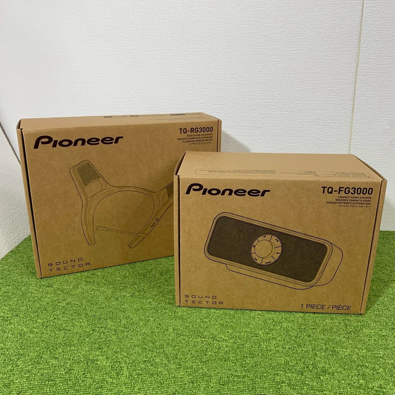 2点セット|♥|送料無料 パイオニア|Pioneer デスクトップゲーミングスピーカー TQ-FG3000|TQ-RG3000 コンパクトフロントスピーカー|リアサウンドエンハンサー Bluetooth対応 5.1ch|7.1chサラウンド