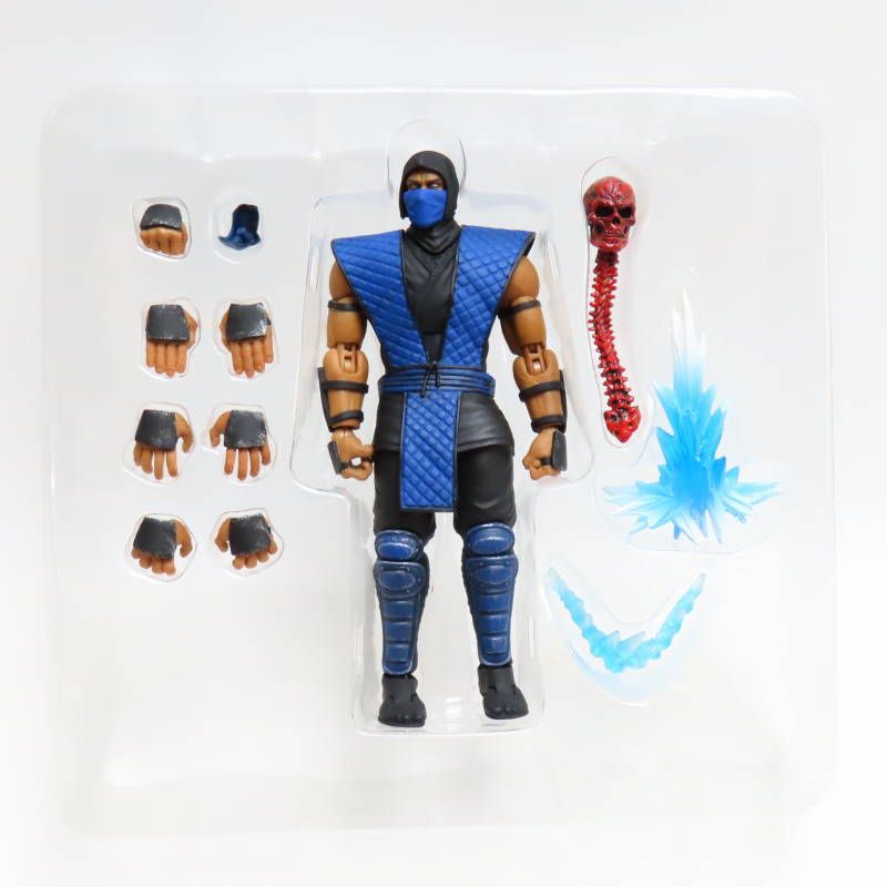 S06-s027 美品 STORM COLLECTIBLES 1/12 モータルコンバット サブ・ゼロ アクションフィギュア S06-s027 美品 STORM COLLECTIBLES 1/12 モータルコンバット