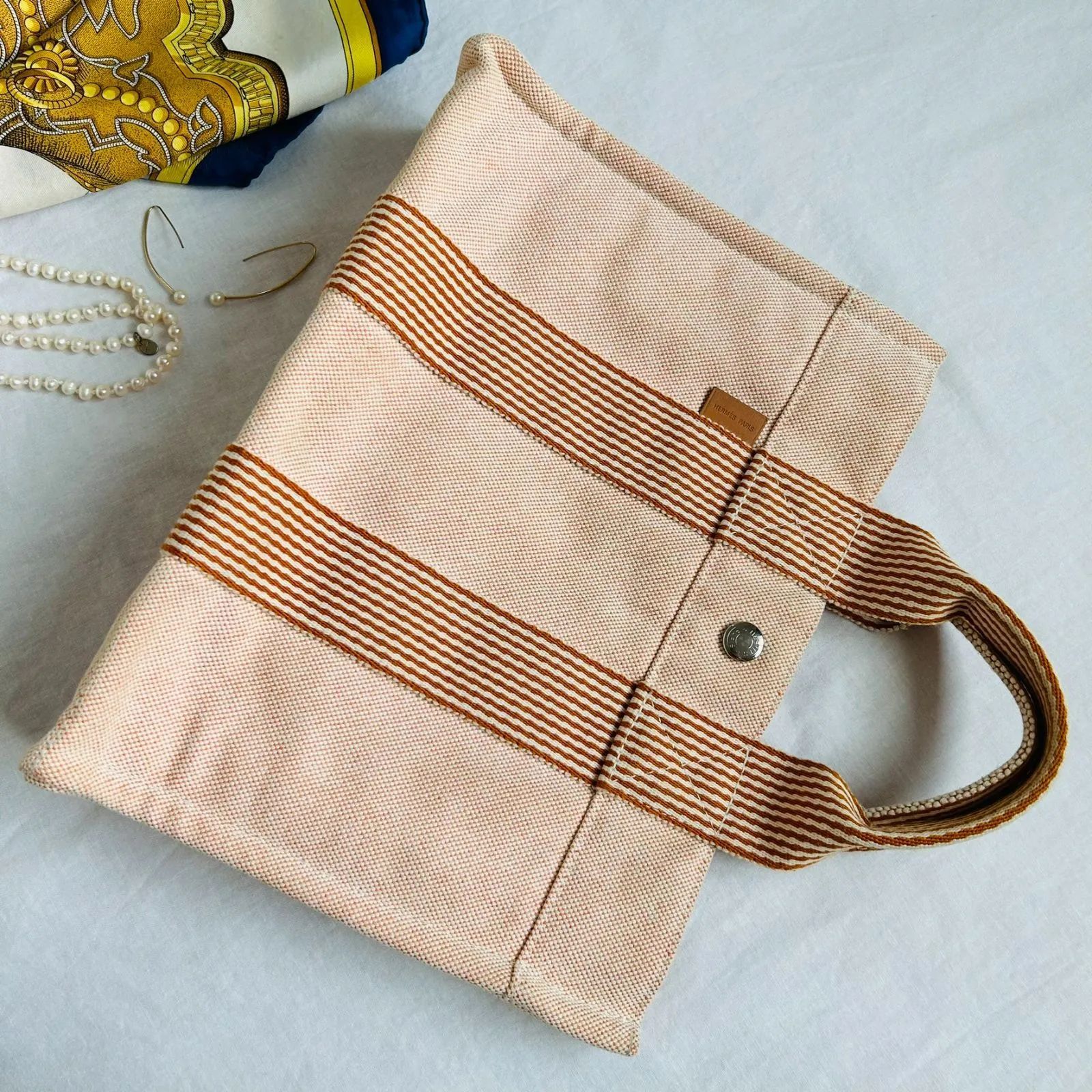 美品✦入手困難カラー✦HERMES エルメス ニューフールトゥ PM オレンジ 