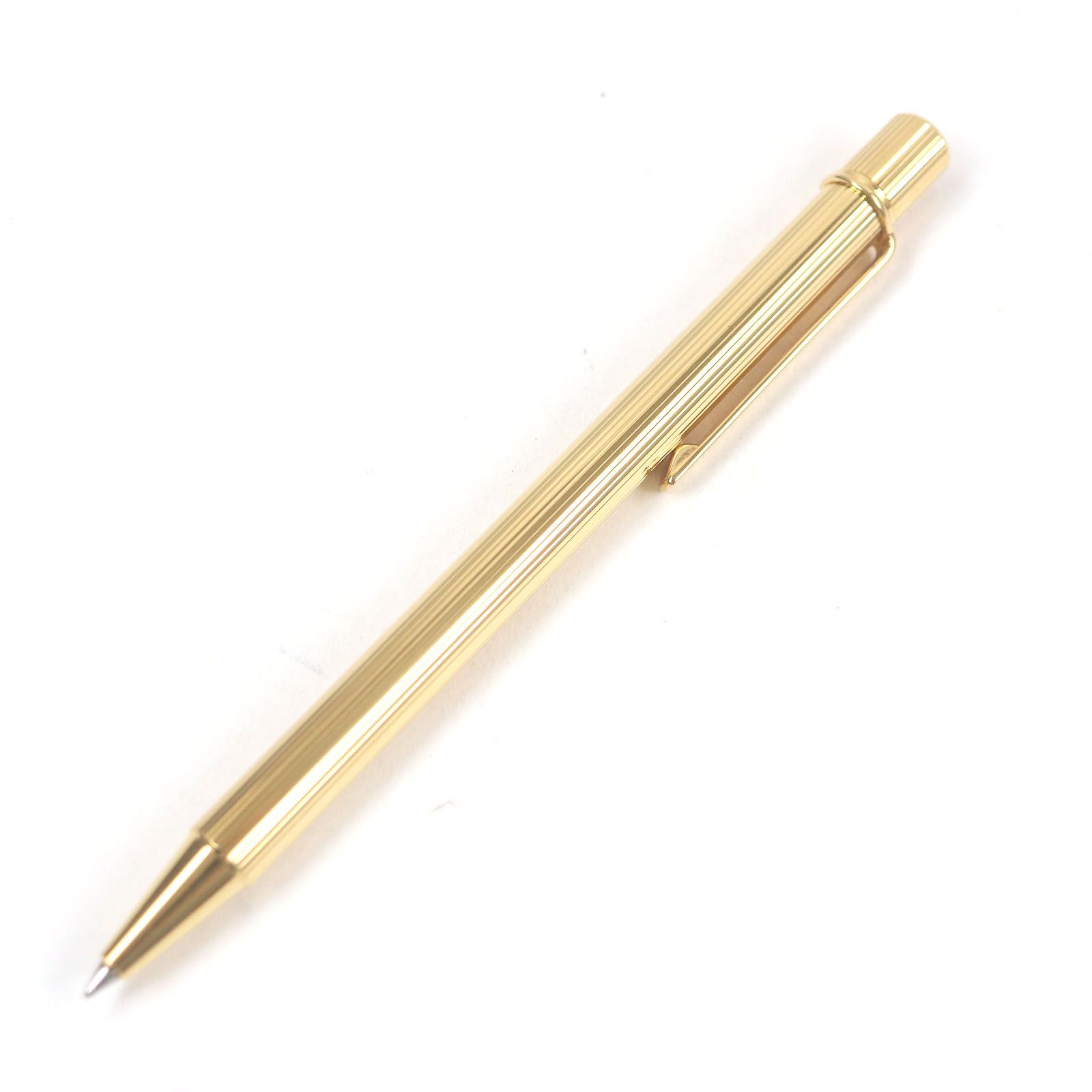 Cartier カルティエ ボールペン ツイスト式 ゴールド Cartier カルティエ must de マスト ドゥ ボールペン ツイスト式