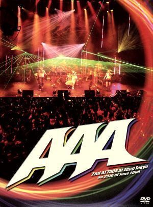 2nd ATTACK at Zepp Tokyo on 29th of June 2006／AAA／DVD【中古】特典