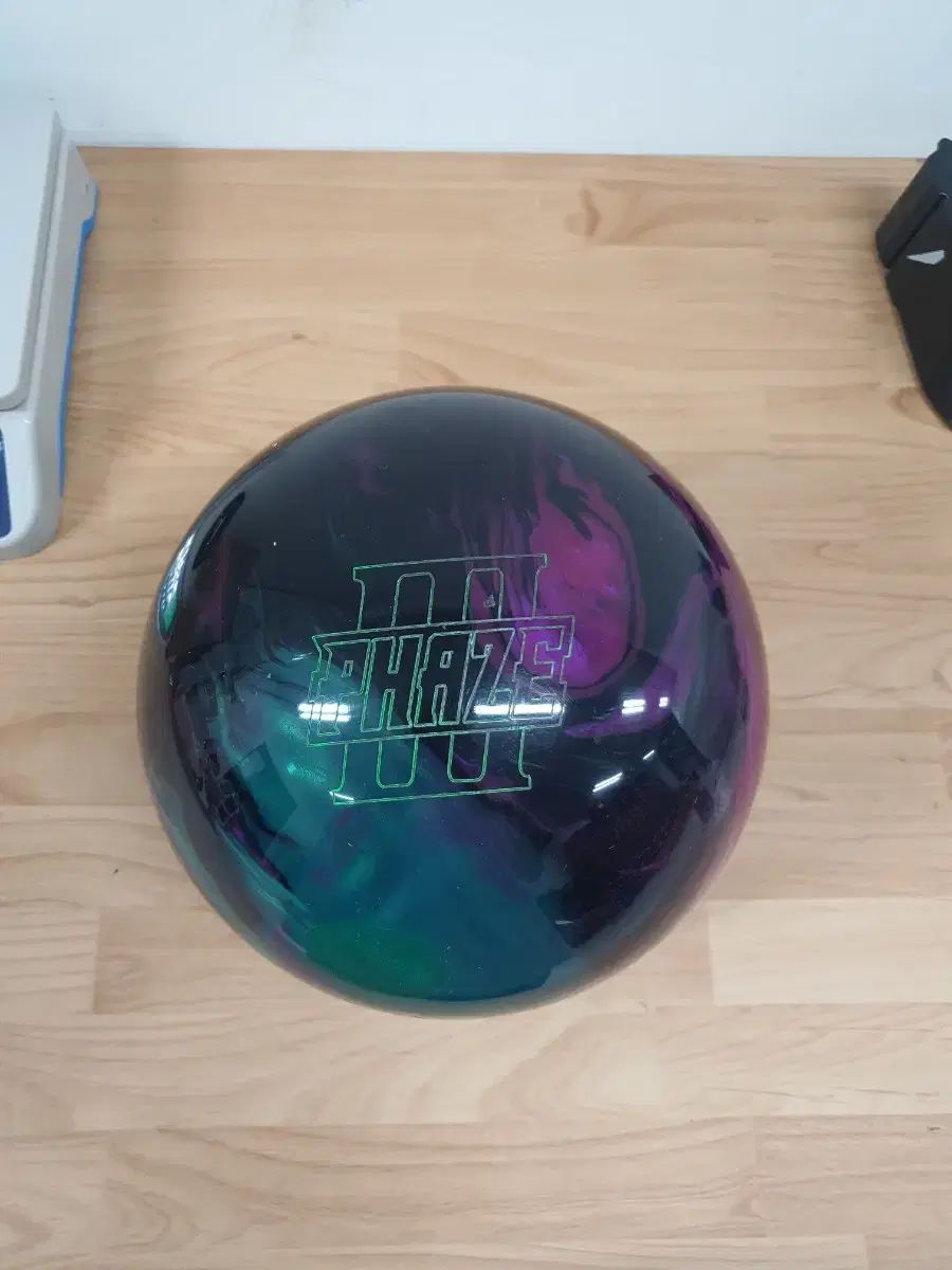 ボーリングボール 修復ボール 14p 段階 3