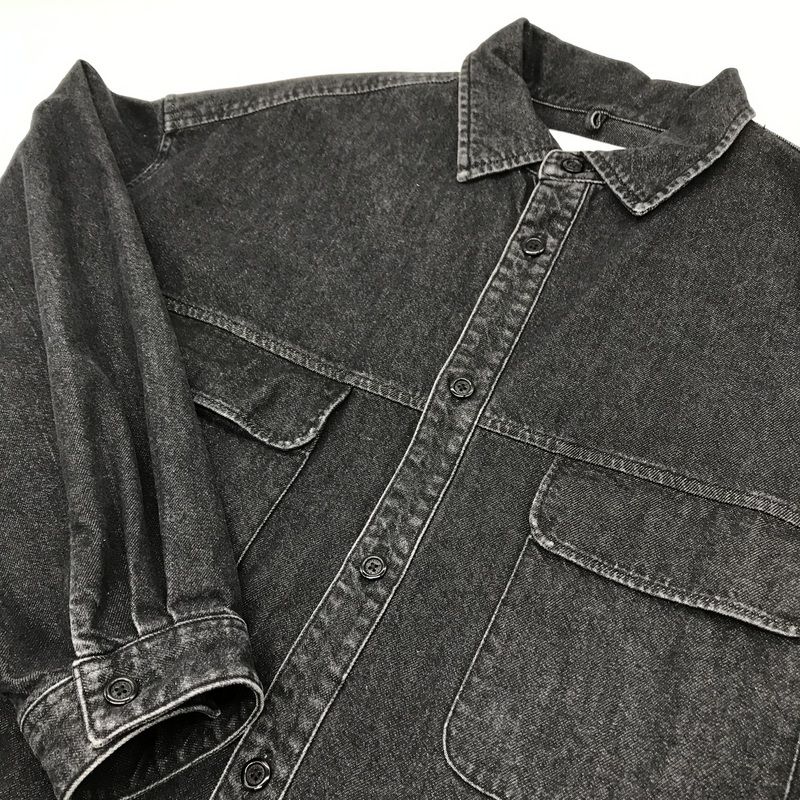 ☆本日価格☆WTAPSダブルタップス　コットンデニム長袖シャツ BK 楽天市場】wtaps デニム シャツの通販