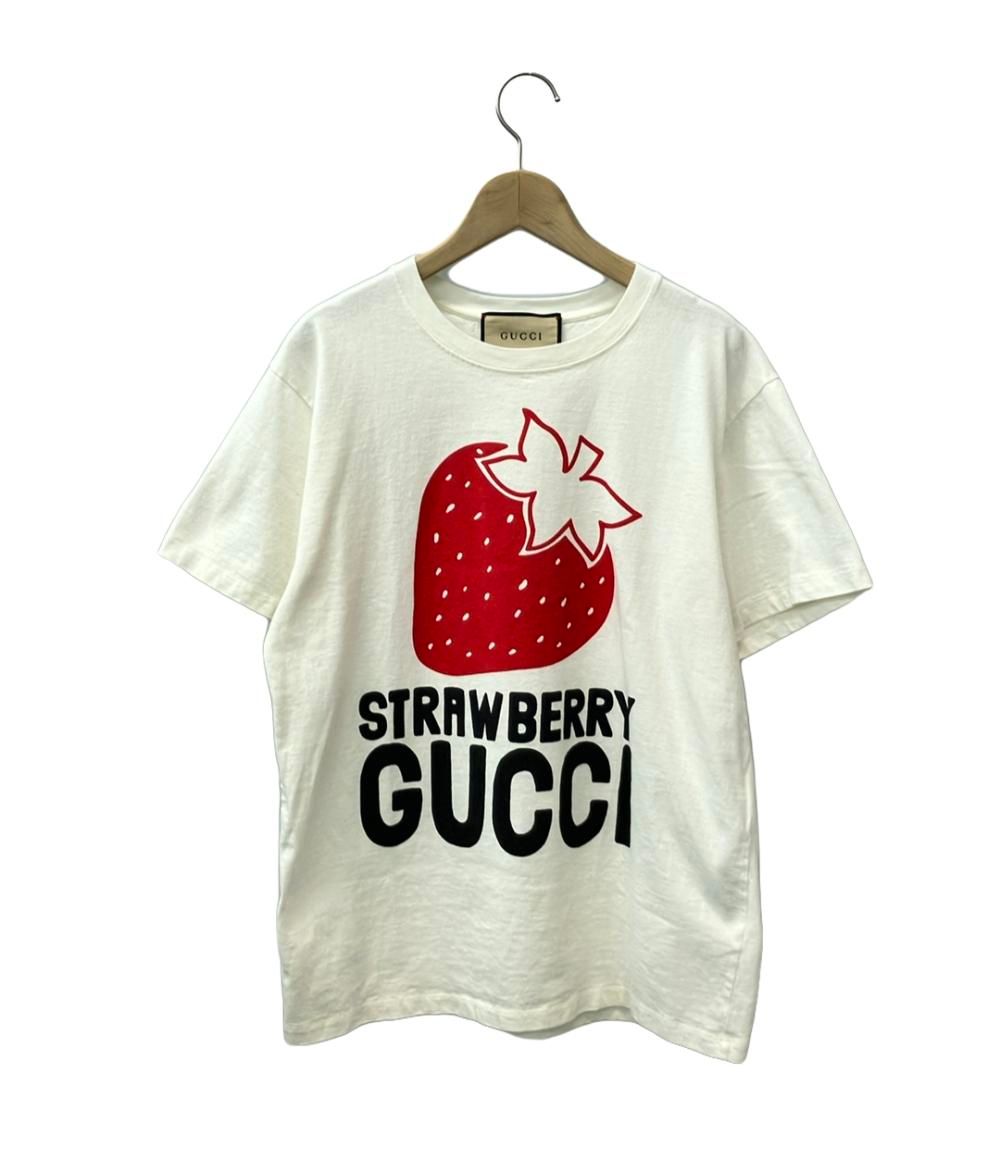 グッチ 半袖Tシャツ ストロベリー レディース SIZE XXS GUCCI - メルカリ