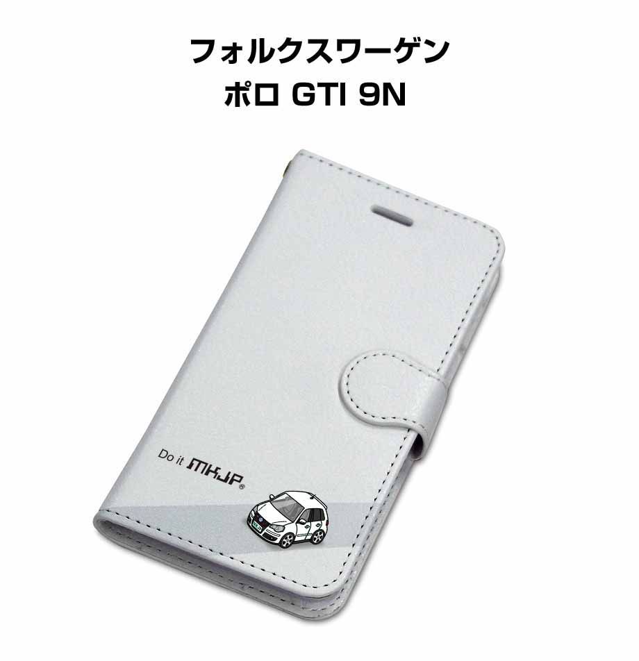 手帳型スマホケース フォルクスワーゲン ポロ GTI 9N