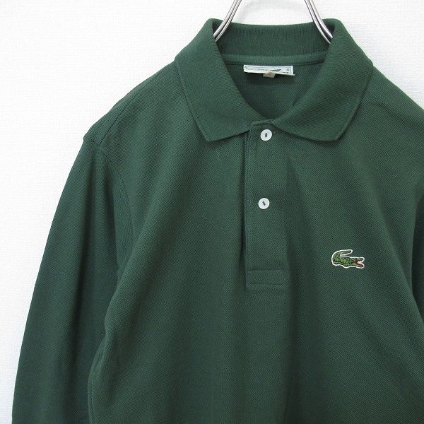 ラコステ CHEMISE LACOSTE ヴィンテージ ポロシャツ 文字ワニ