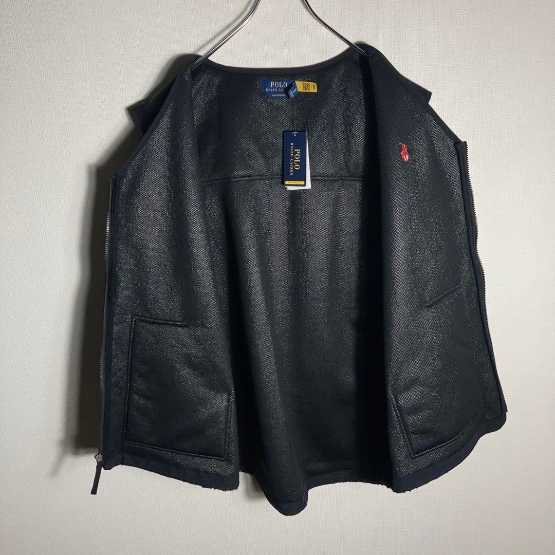 【新品未使用タグ付き】RALPH LAUREN 切り替えボアベスト 刺繍 XL 新品未使用タグ付き】RALPH LAUREN 切り替えボアベスト 刺繍 XL
