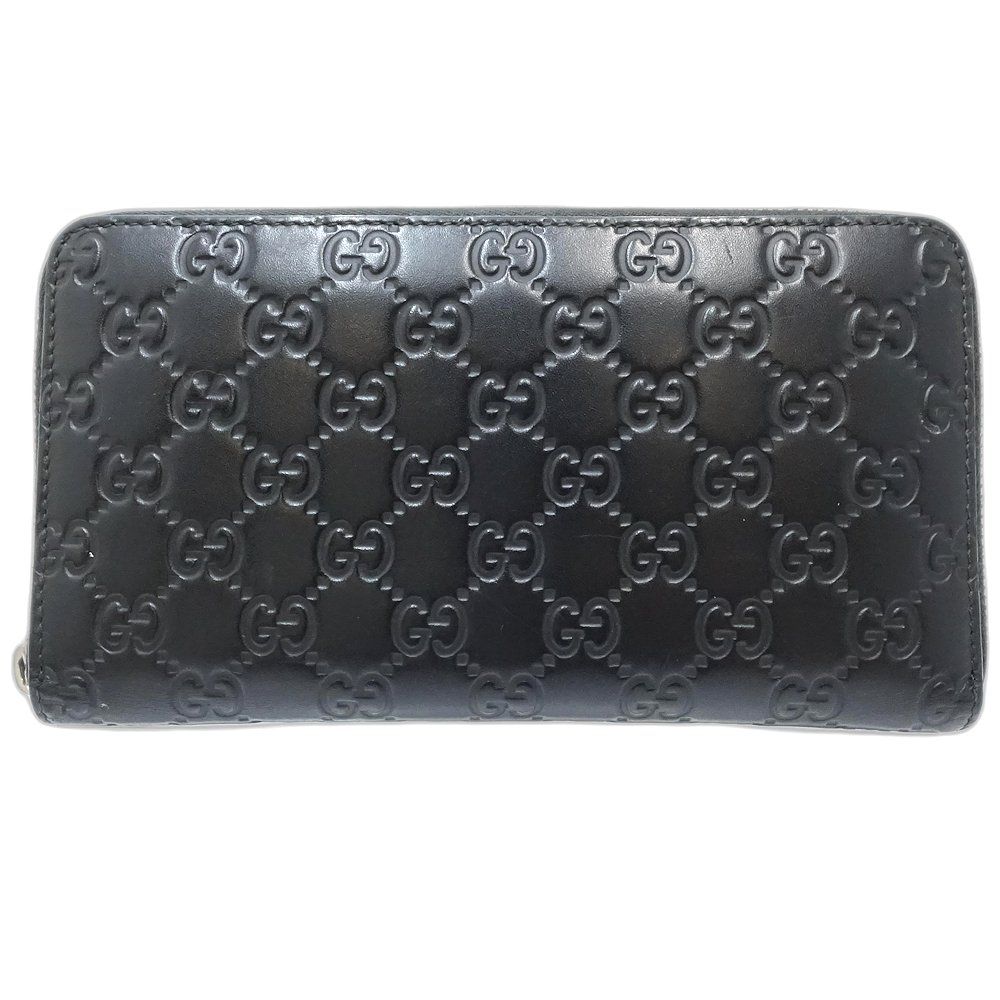 未使用級✨ GUCCI グッチ マイクロシマ ダブルジップ オーガナイザー GUCCI グッチ 長財布 マイクログッチシマ ジッピー