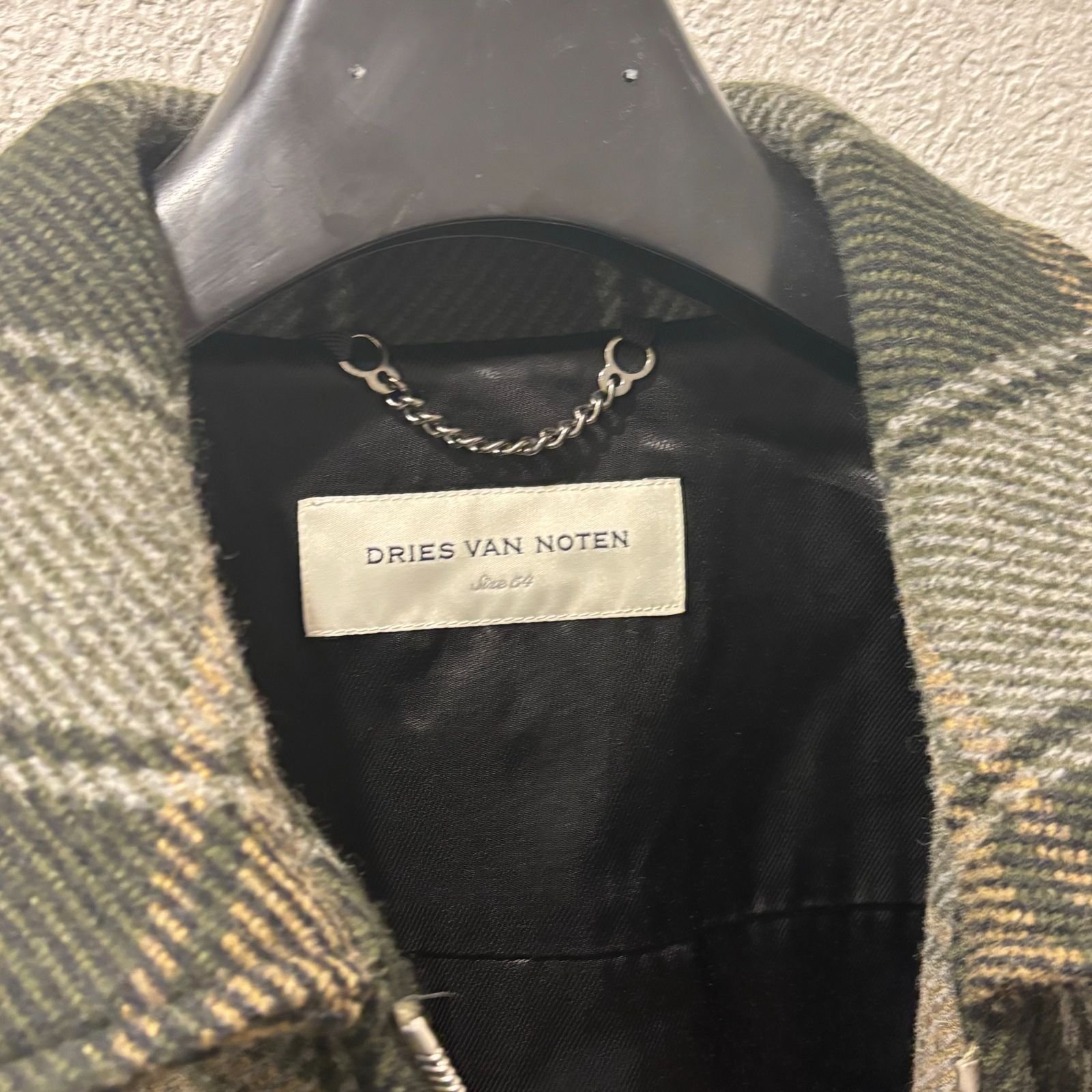 DRIES VAN NOTEN ドリスヴァンノッテン ウールブルゾンジャケット SIZE54【表参道t】 - メルカリ