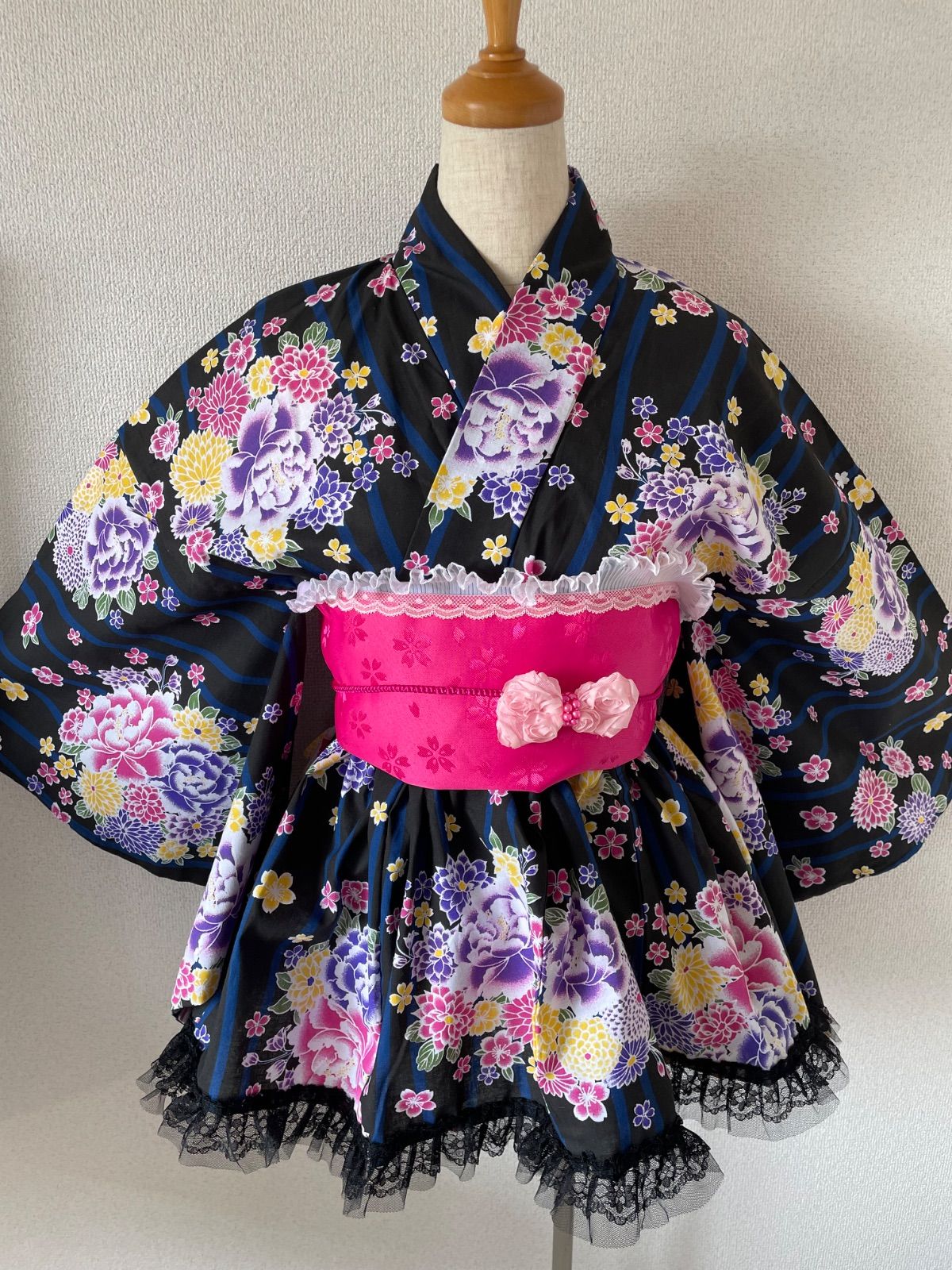 新品?【強かわ量産ギャル】浴衣ドレス ♡ . . 可愛いに埋もれたい