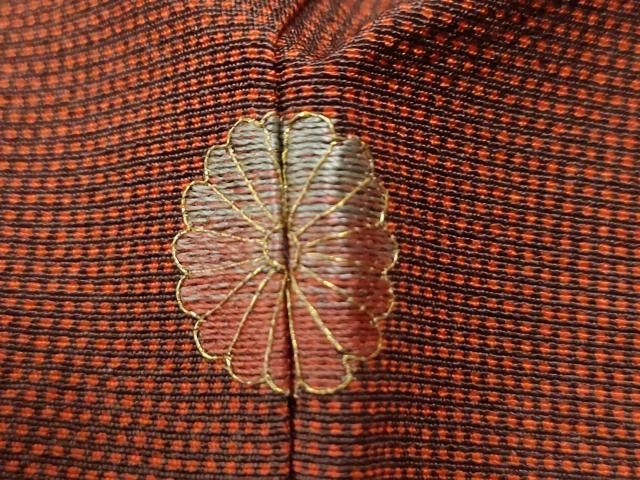 平和屋着物□江戸小紋 作家物 角通し 逸品 正絹 未使用 CAAR2501yc  