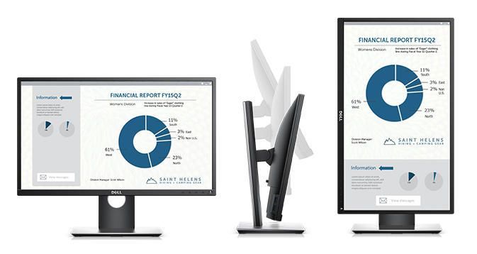 Dell プロフェッショナルシリーズ 23インチワイドLED液晶モニタ P2317H IPSパネル 1920x1080 フルHD HDMI 画面回転 高さ調整 PS4 PS5 Switch対応 0402