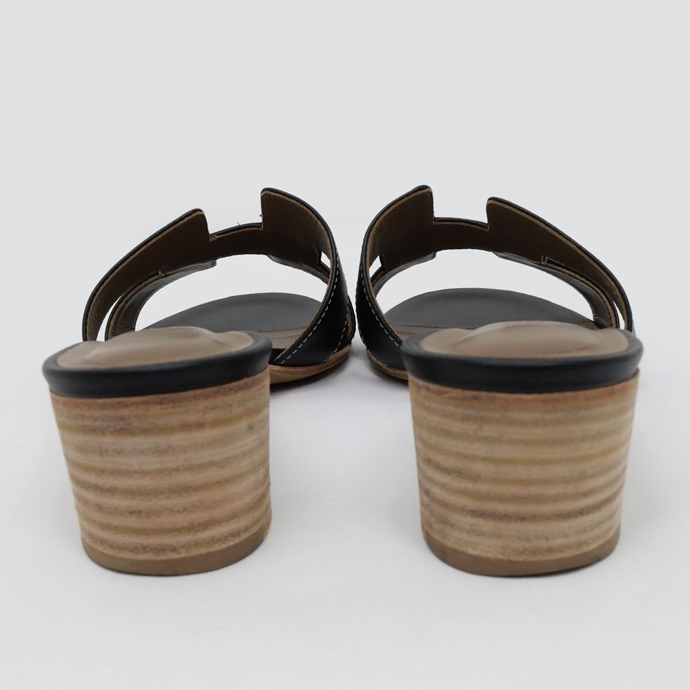 HERMES/エルメス/サンダル/オアジス/サンダル/サイズ36:1/2 エルメス オアジス レザー×パテント サンダル 36 1/2 レディース