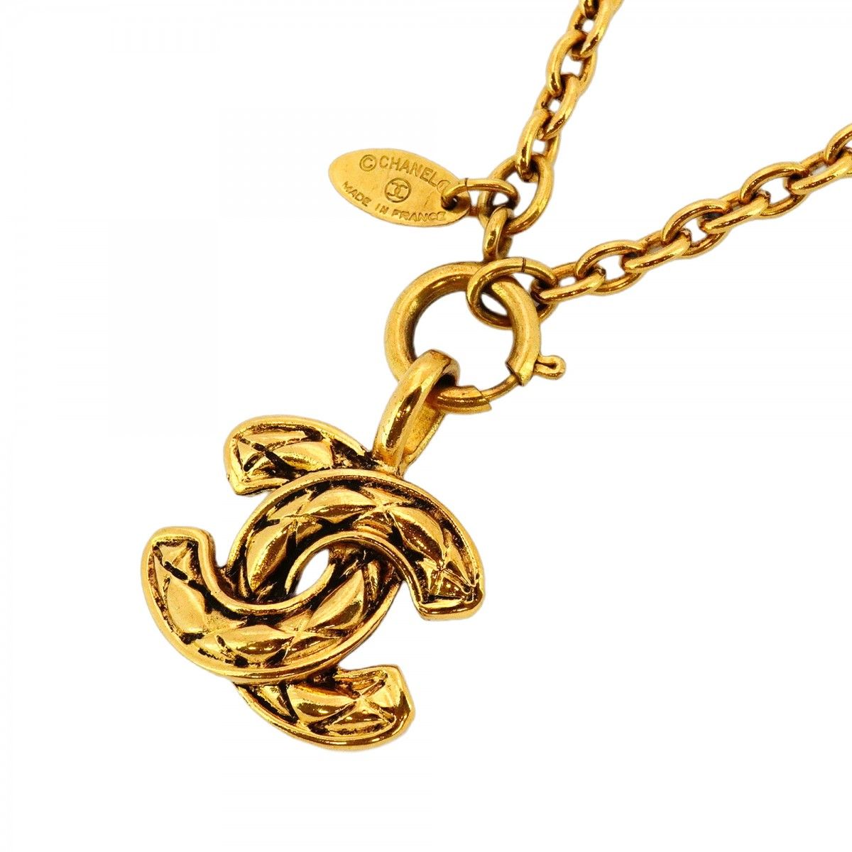 シャネル CHANEL ココマーク ネックレス ゴールド ヴィンテージ 5jhb0034】シャネル ネックレス ヴィンテージ ココマーク