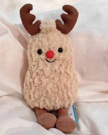 新作　新品　ジェリーキャット　トナカイ　ピーナツ　クリスマス　Lサイズ Jellycat ジェリーキャット トナカイ ピーナツ クリスマス L 新作