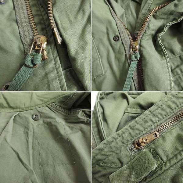 70s-80s 希少サイズ S-S程度 実物 米軍 M-65 3rd フィールド