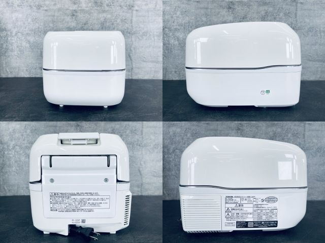 東芝 真空圧力 IHジャー 炊飯器 TOSHIBA RC-10ZWP 炎匠炊き 5.5合炊き かまど本羽釜 グランホワイト 家電製品 514182