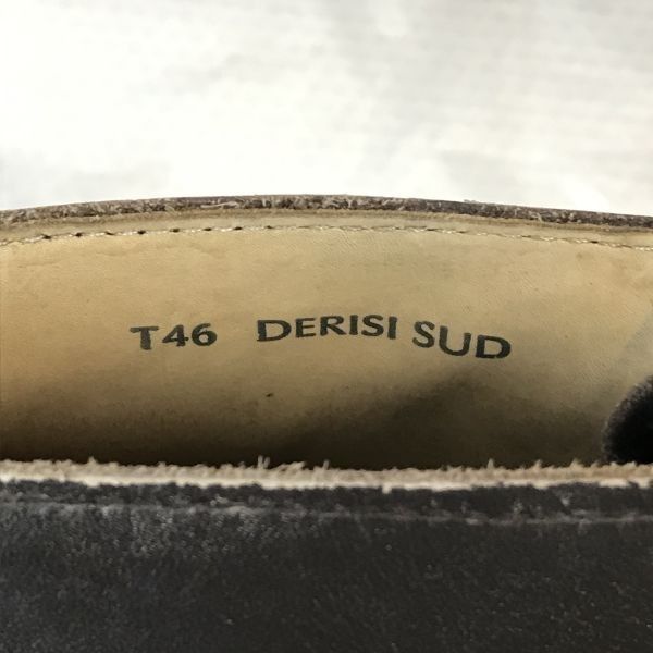 90s/F1 1992/イタリア製★T46 DERISI SUD★軍/ミリタリー/ショートブーツ【46/28.5-29.0/茶/BROWN】サービスシューズ/Vintage◆pWB87-3 #BUZZBERG