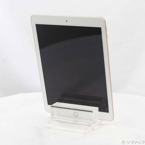 ★極美品★ iPad 第6世代128GB ゴールド Wi-Fi MRJP2J/A 中古品〕 iPad 第6世代 128GB ゴールド MRJP2J／A Wi-Fi【352
