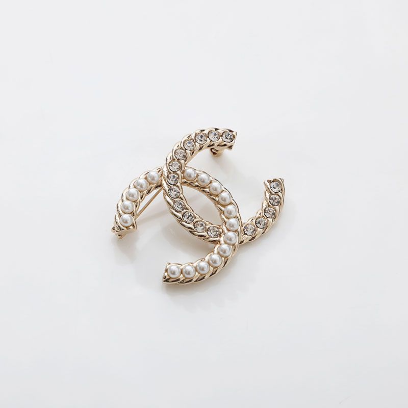 CHANEL シャネル ブローチ 2024年 ココマーク パール ライン