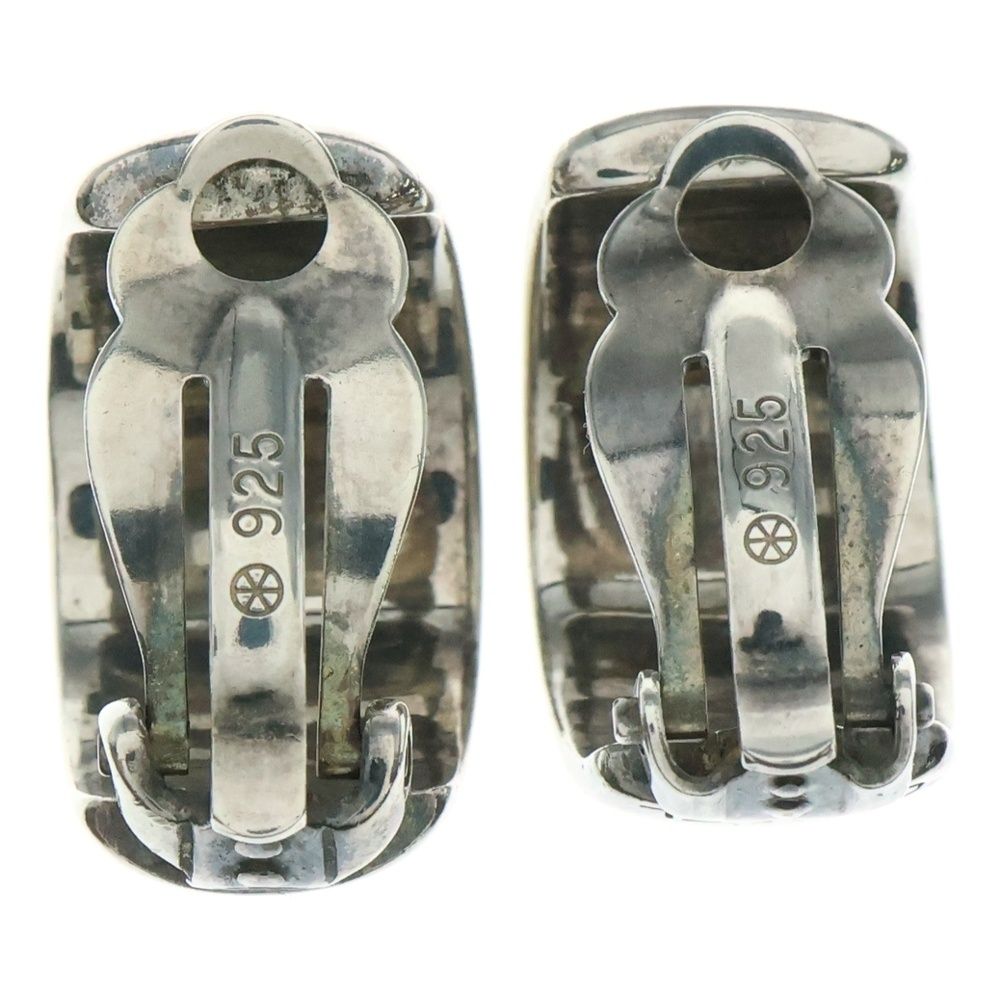 CHANEL シャネル ロゴ イヤリング イヤーアクセサリー シルバー SV925 28.9g