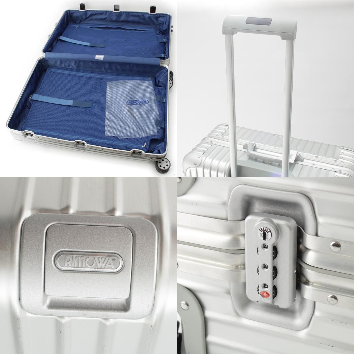 リモワ トパーズ 4輪 98L キャリーケース スーツケース 923.77.00.4 シルバー DECORATOM_COM_BR