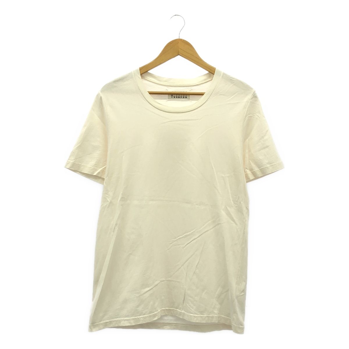 Maison Martin Margiela | メゾンマルタンマルジェラ | 2015AW | クルーネック Tシャツ カットソー | 48 | アイボリー | メンズ