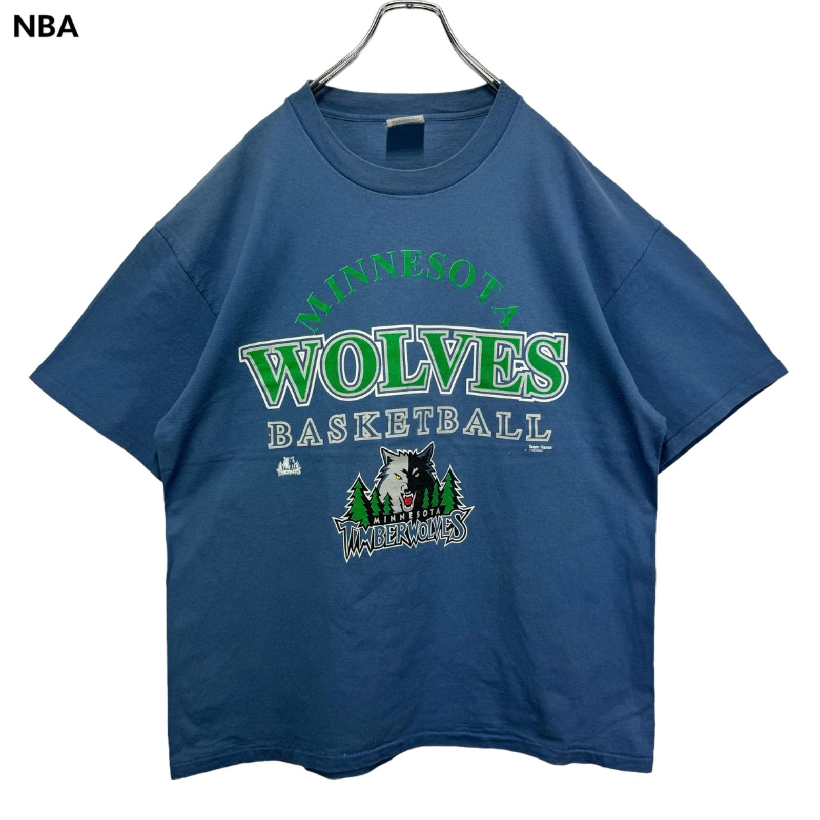 超希少 90s ミネソタ ティンバーウルブズ 刺繍 NBA レザージャケット 90s vintage XL NBA Minnesota Timberwolves ミネソタ