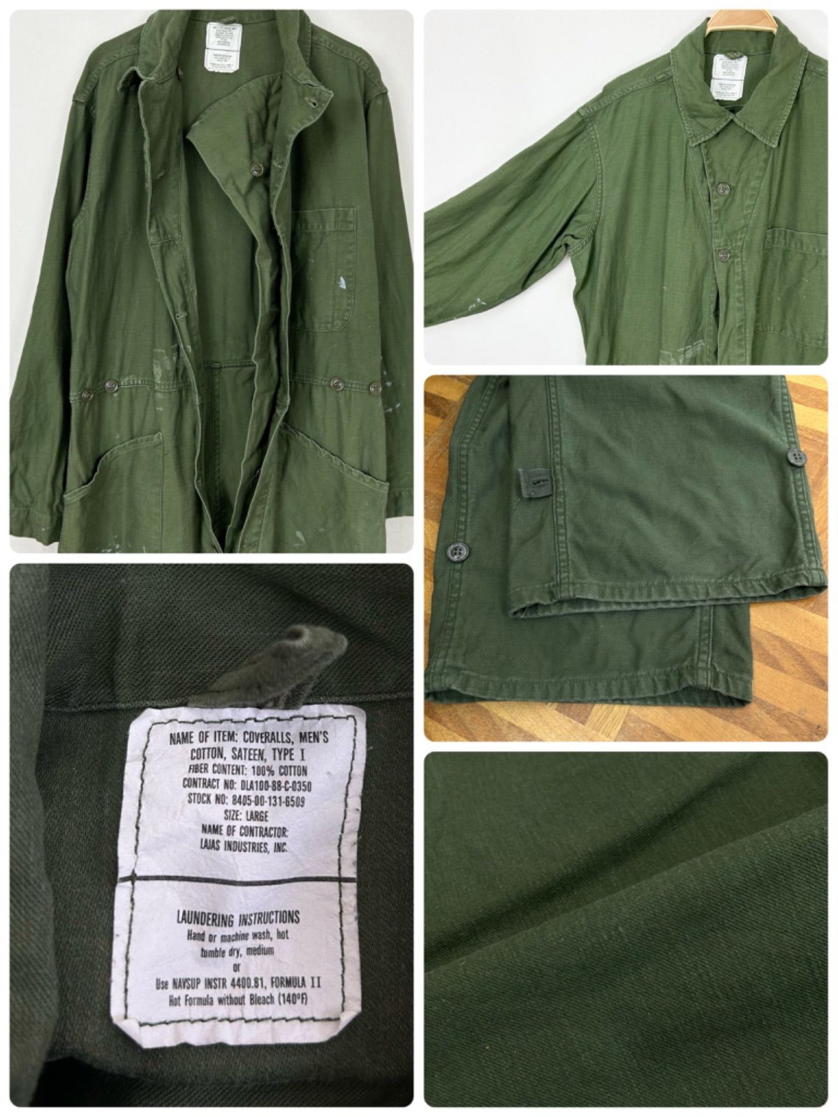 フォロワー様クーポン配布中！】80s 米軍 アメリカ軍 コットン