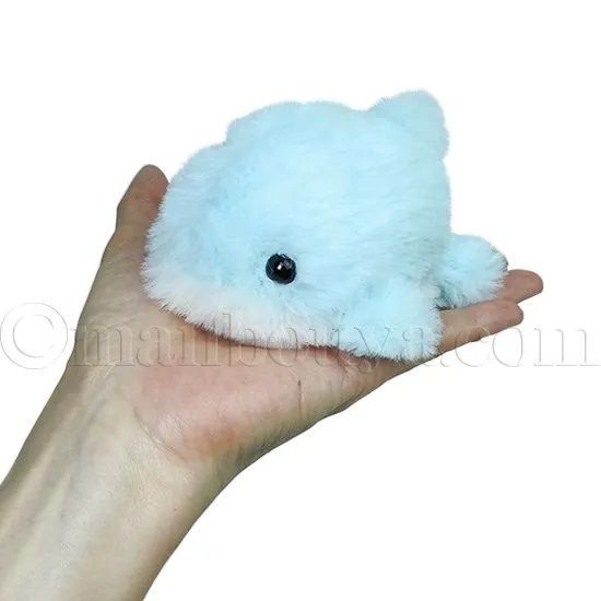 マリン ぬいぐるみ 水色 約15cm イルカのぬいぐるみ】キュート販売◇CUTE marine collection