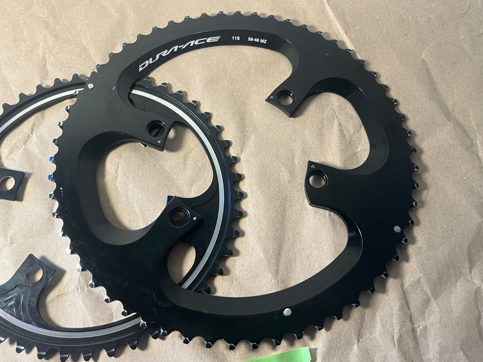 レアプロートタイプSHIMANO 46T チェーンリング PROTO Y0V398050-46T-FC-08-
