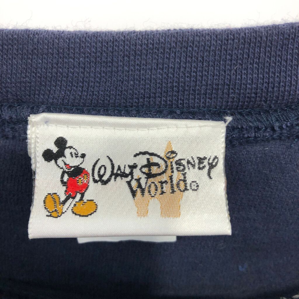 90年代 USA製 Disney ディズニー ミッキーマウス ファミリー 刺繍