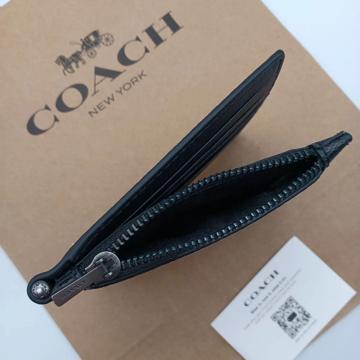 COACH マネークリップ 財布 ジップ メンズ商品 送料込み
