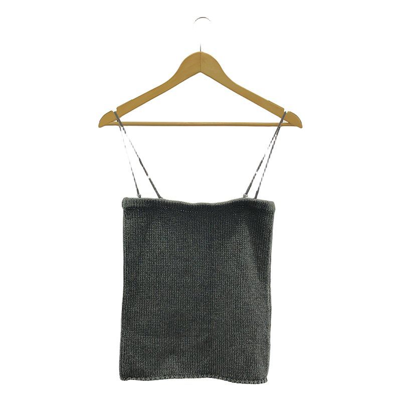 送料無料の商品 2024SS | プラージュ / Plage 美品】 | ニット ベアトップ FIZZ キャミソール