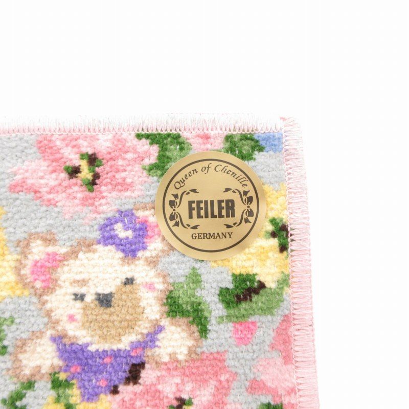 フェイラー FEILER タグ付き リリアファインドミー! ハンカチ ハンド