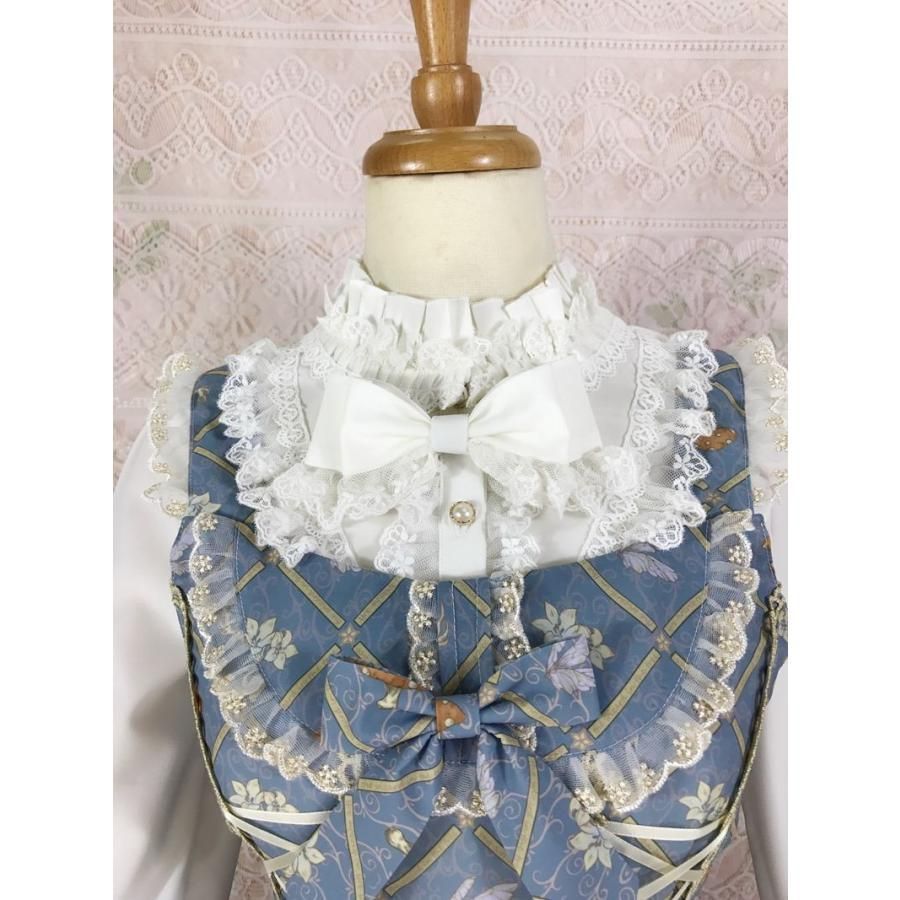 ロリータ 売れ筋商品|||ブラウス シフォン ビジョップスリーブ 長袖  ホワイト ブラック 優雅 上品 美品 ロリータ ブラウス シフォン ビジョップスリーブ 長袖