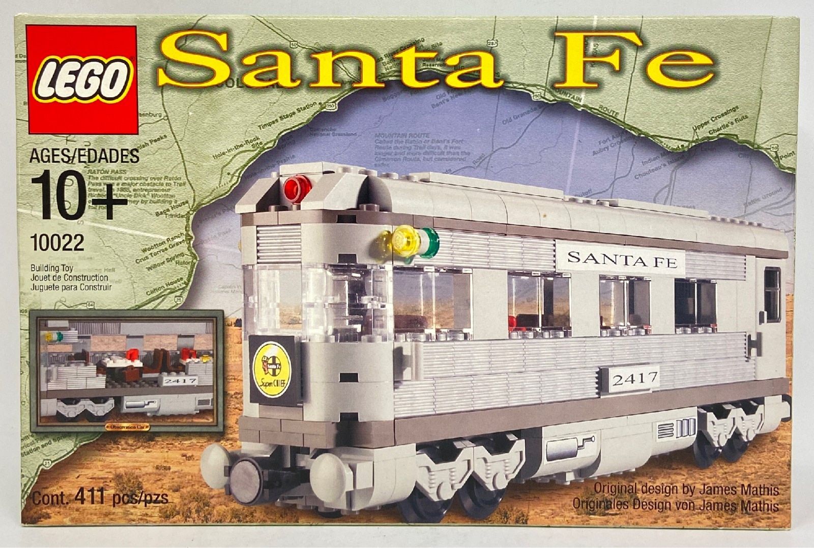 LEGO LEGO TRAIN SANTA FE SET2 10022