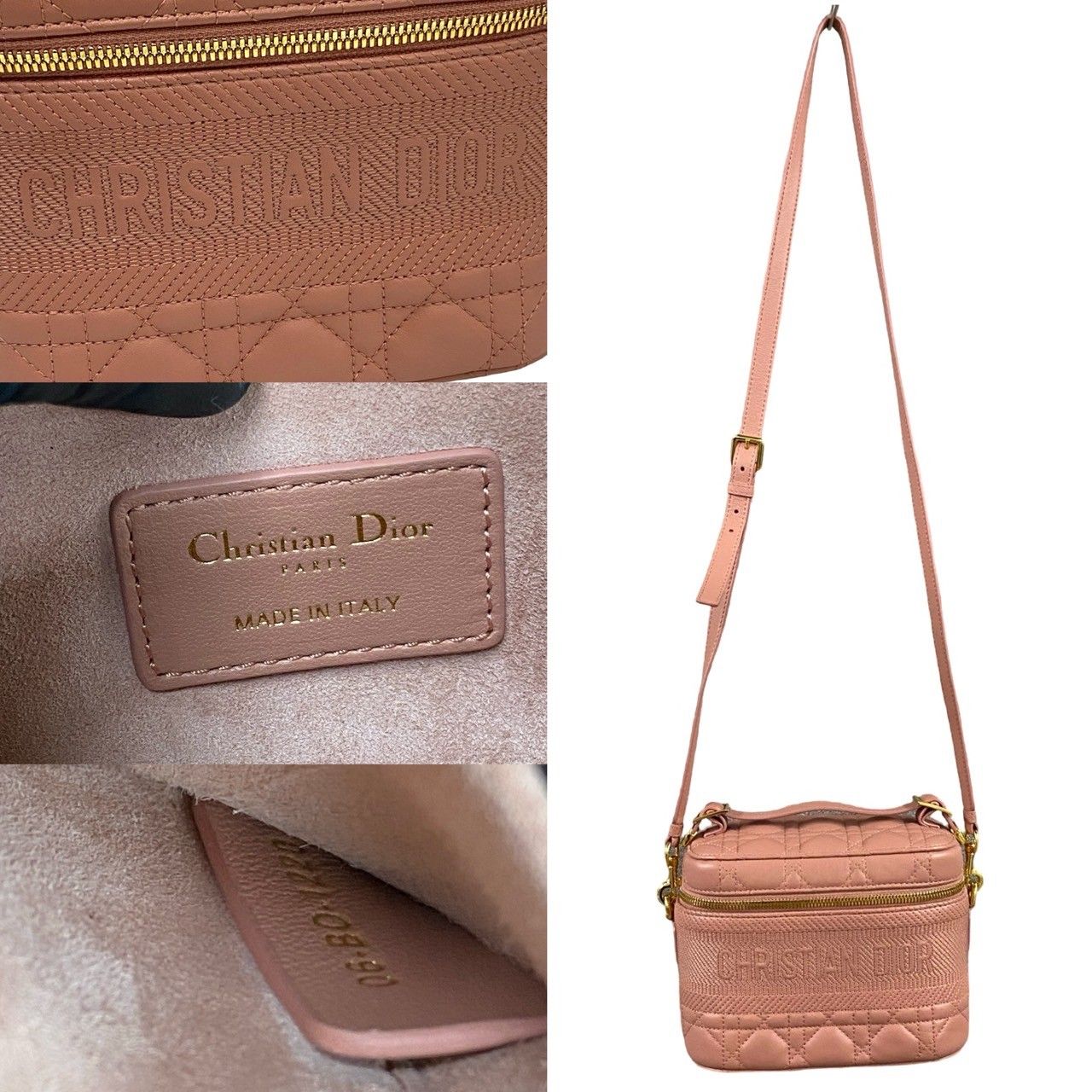 未使用保管品 Christian Dior ディオール トラベル スモール バニティ 